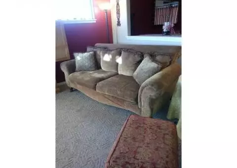 Couch and Matching Love Seat